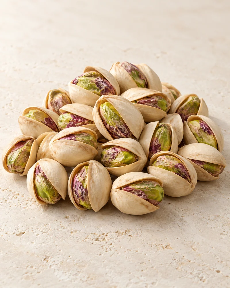 Kalleh Ghouchi pistachio, close up
