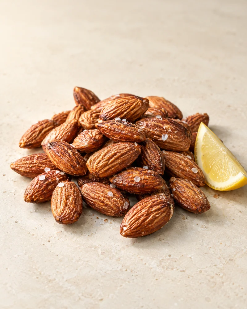 Lemon & Sea Salt Roasted Almonds