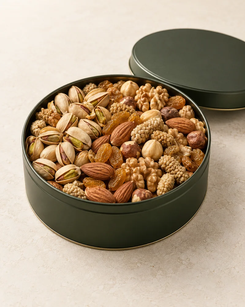Shab-e Yalda Celebration Ajil — Gift Tin